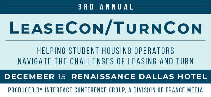 Leasecon/Turncon 2021: Helping Student Housing Operators Navigate The Challenges Of Leasing And Turn Student Housing Business